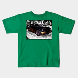 Bullitt Ford Mustang. Kids T-Shirt